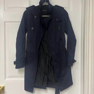 Babaton Blue Trench Coat